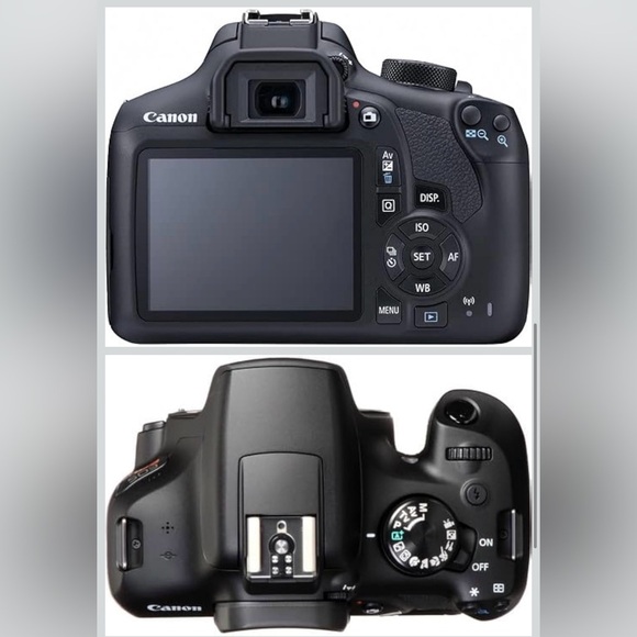 Canon EOS Rebel T6 Black DSLR Camera with 18-55mm lens- ER-300mm lens+ more! - Picture 3 of 16